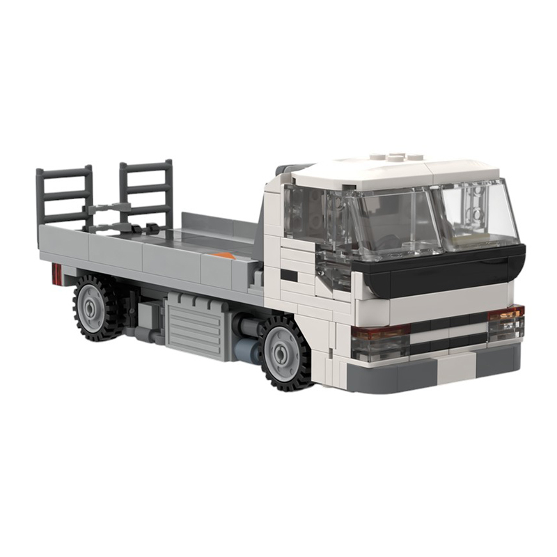 Moc The Isuzu Elf Car Carrier-marstoy