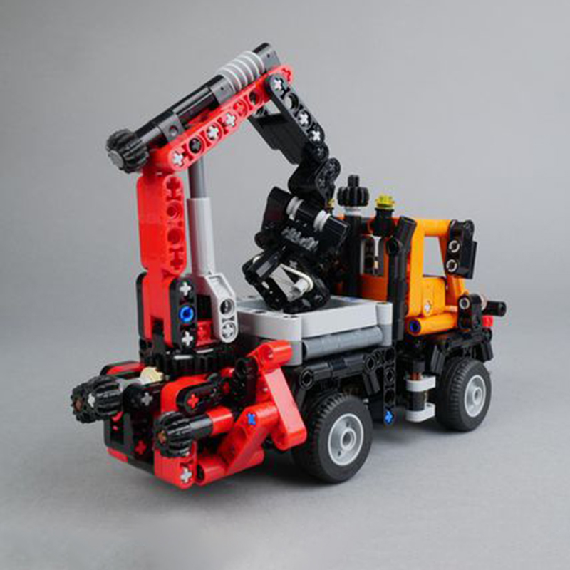 Moc The Mini 8110 Mercedes Unimog U400-marstoy