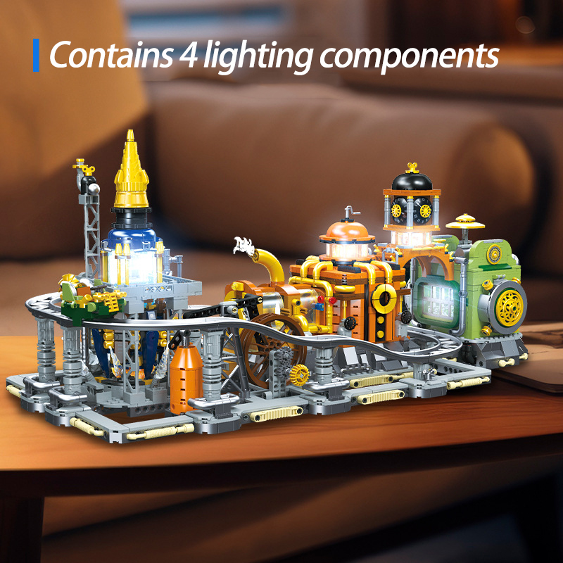 The Steampunk Moon Base-marstoy