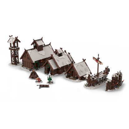 Moc The Winter Viking Village-marstoy