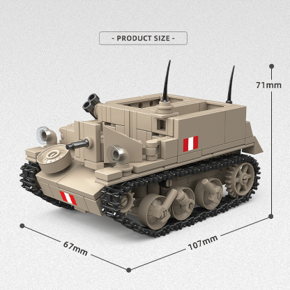 The British Bren gun carrier/QF 2-pounder gun-marstoy