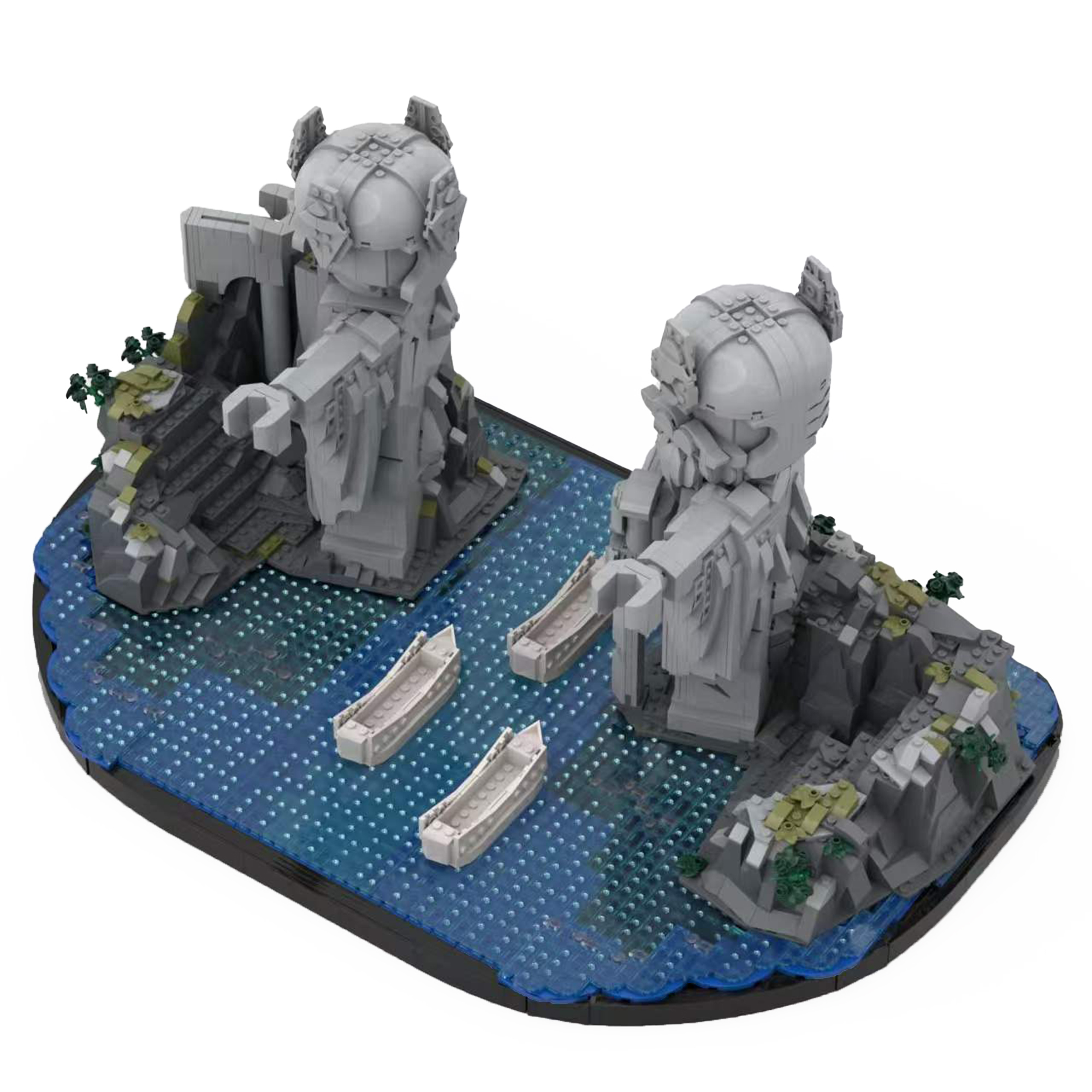 Moc The Argonath - Pillars of Kings