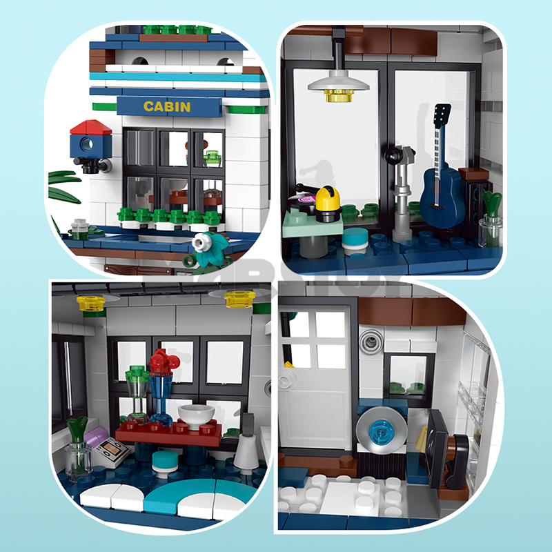 The 3 in 1 Beach House-marstoy