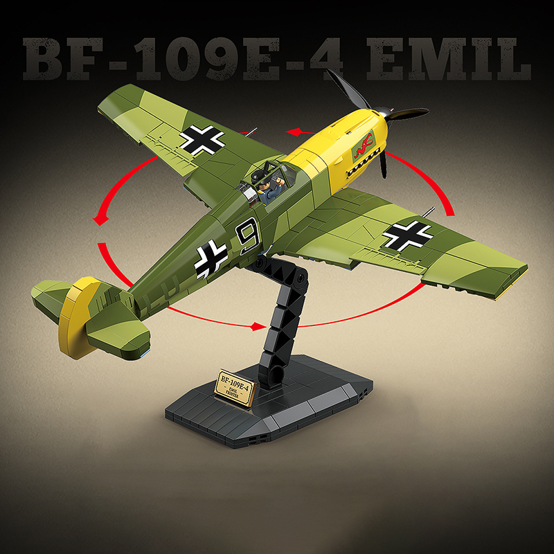 The Messerschmitt BF-109 E-4 Emil-marstoy
