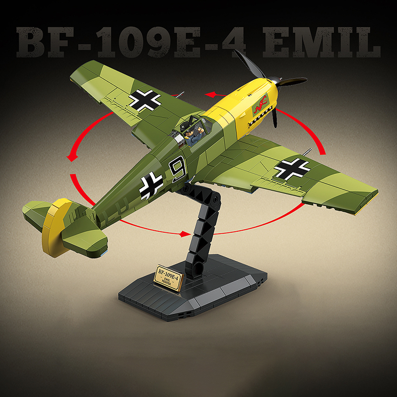 The Messerschmitt BF-109 E-4 Emil-marstoy