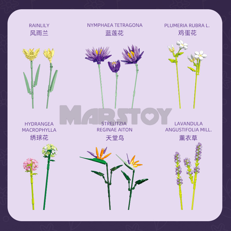 The Tropical Flower Bouquet-marstoy
