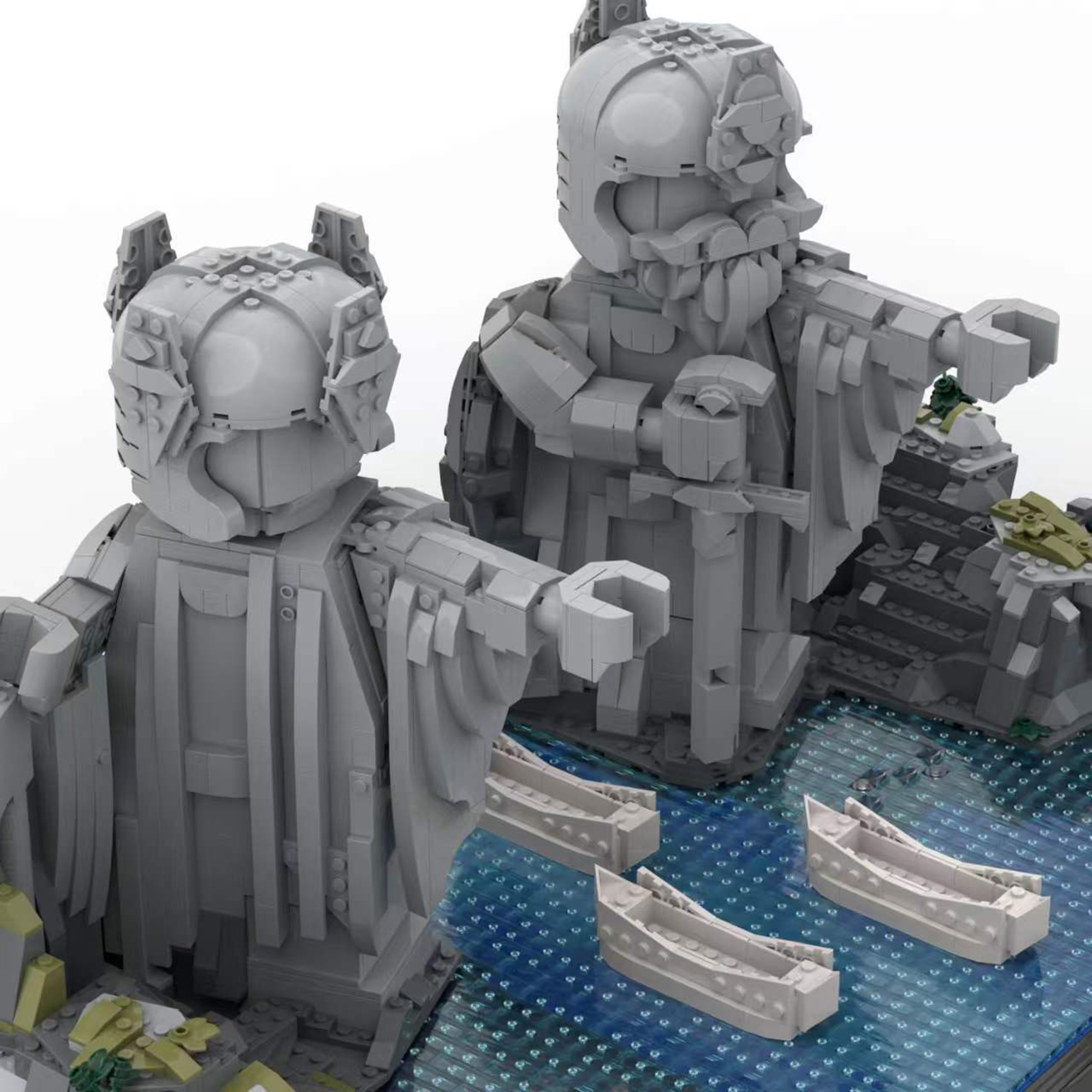 Moc The Argonath - Pillars of Kings