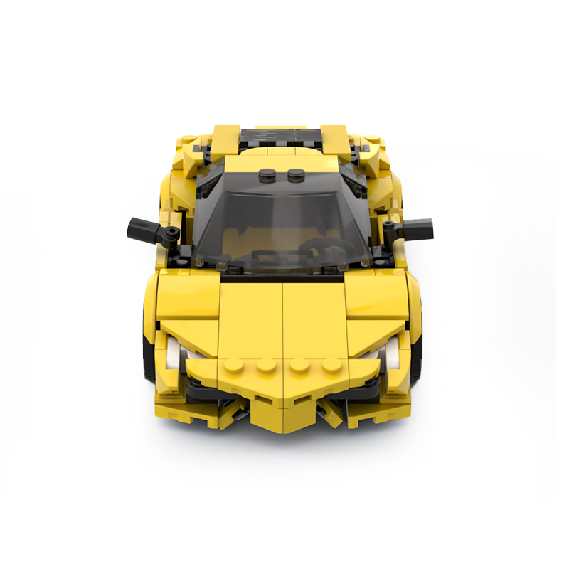 Moc The Lamborghini  - Yellow-marstoy