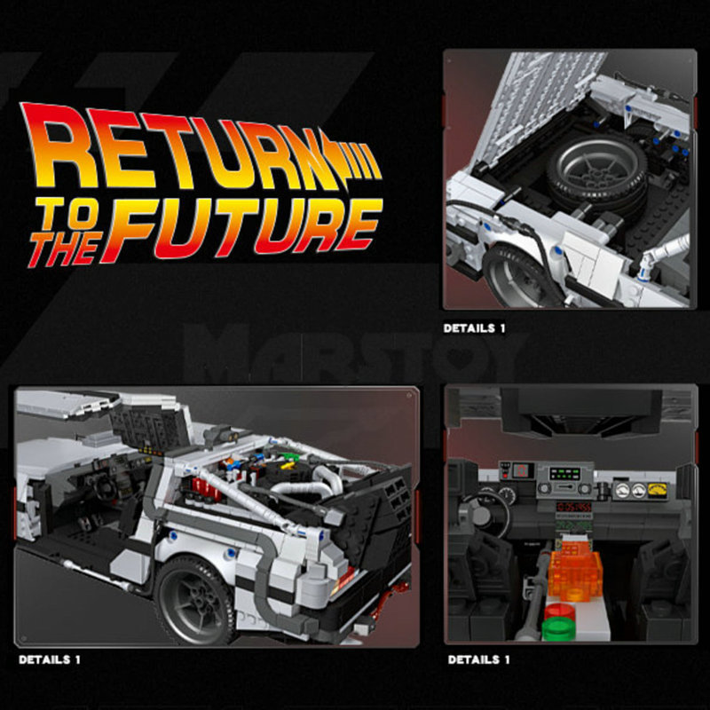 The DeLorean DMC-12 Time Machine-marstoy