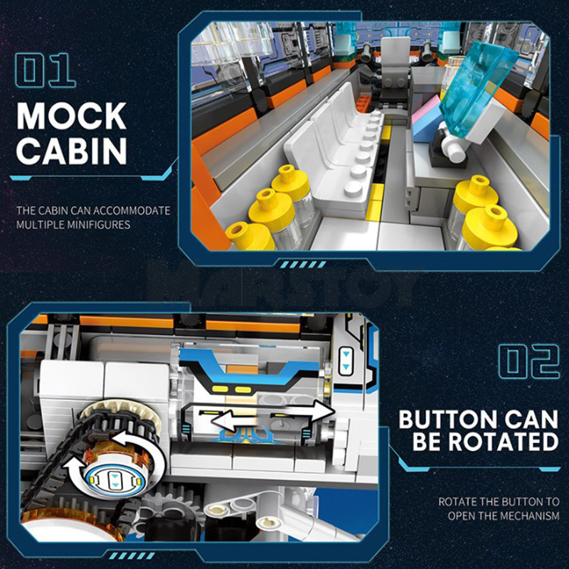 The Star Revenge: Science Station-marstoy