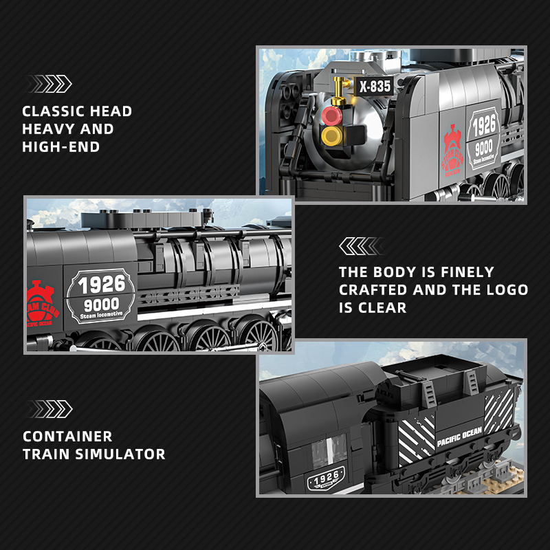 The American Pacific 9000 Steam Locomotive-marstoy