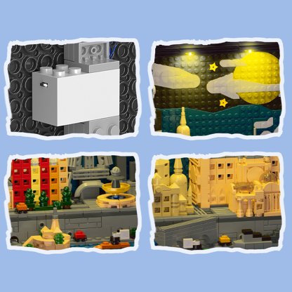 The Paris Skyline Bookends-marstoy