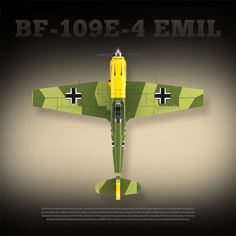 The Messerschmitt BF-109 E-4 Emil-marstoy