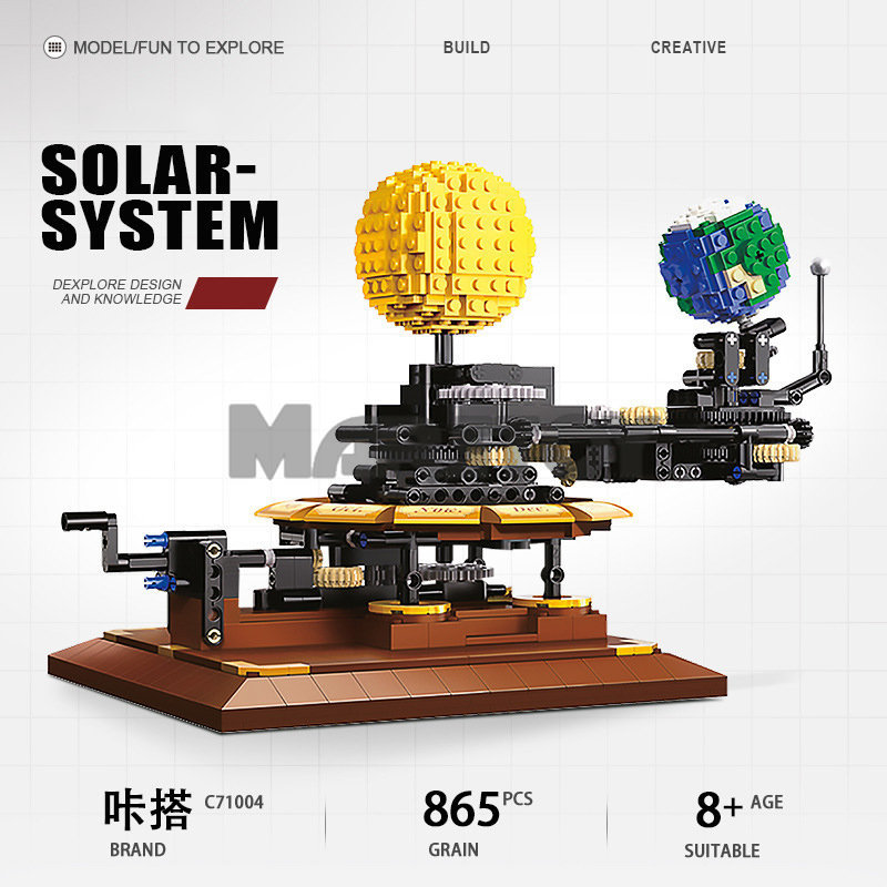 The Earth, Moon and Sun Orrery-marstoy