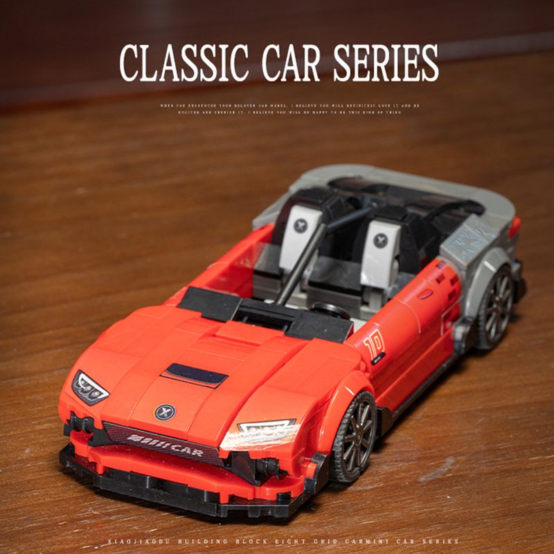 The Red convertible-marstoy