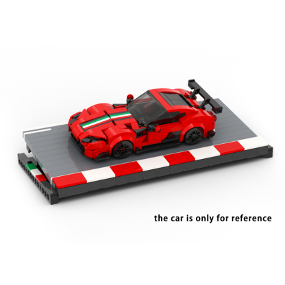 Moc The Speed Champions Racing Track-marstoy