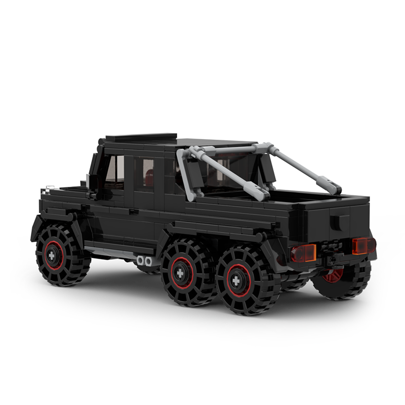 Moc The G63 AMG 6*6 - Black-marstoy