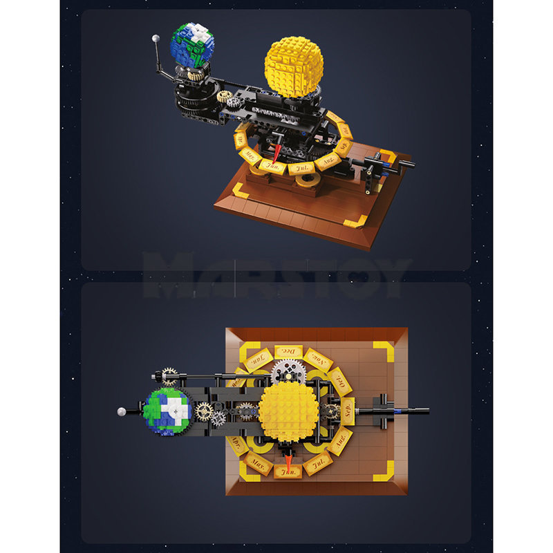 The Earth, Moon and Sun Orrery-marstoy