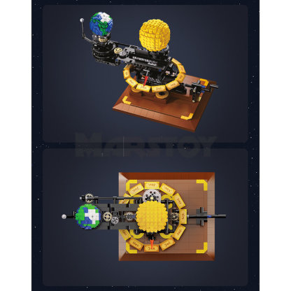 The Earth, Moon and Sun Orrery-marstoy