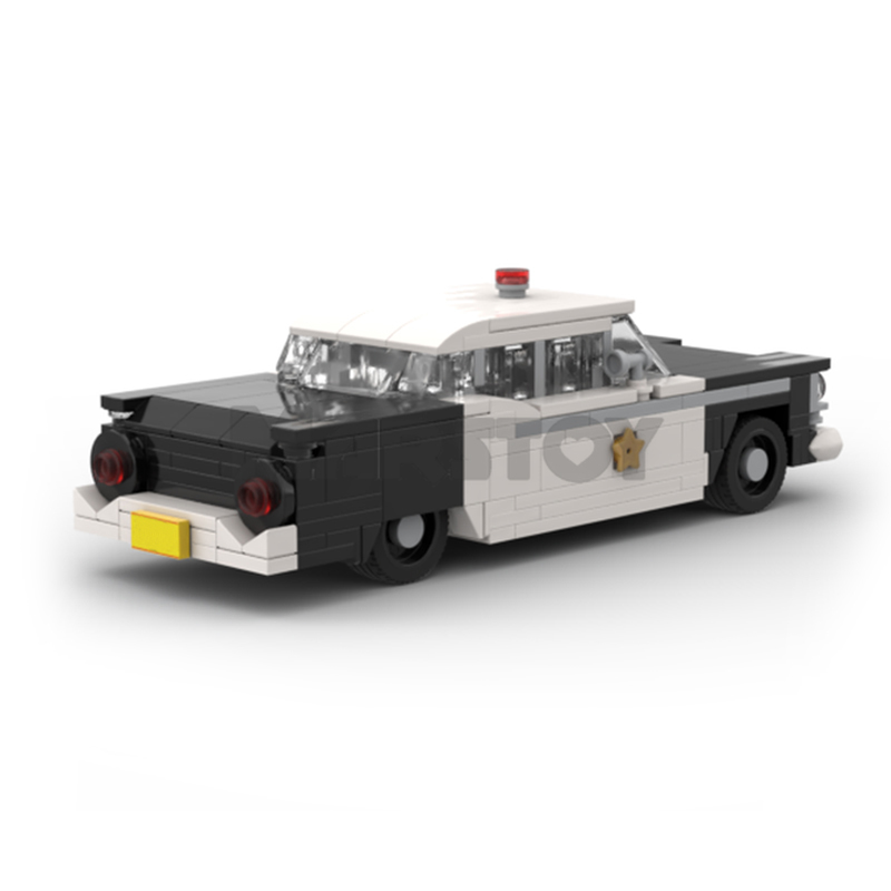 Moc The 1959 Ford Custom 300 Police Car-marstoy