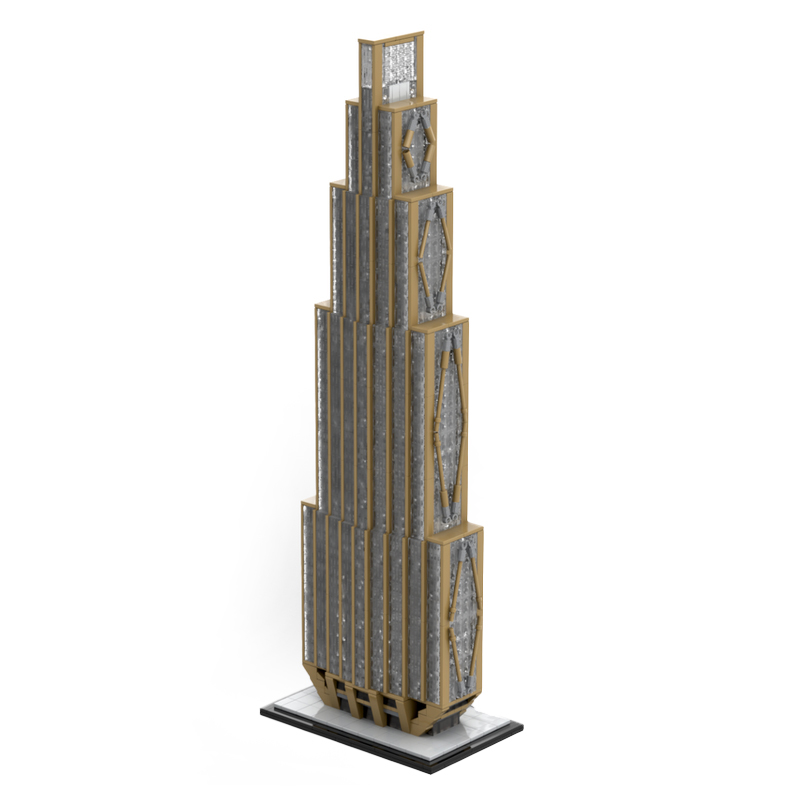 Moc The 270 Park Avenue 1:800 Scale-marstoy