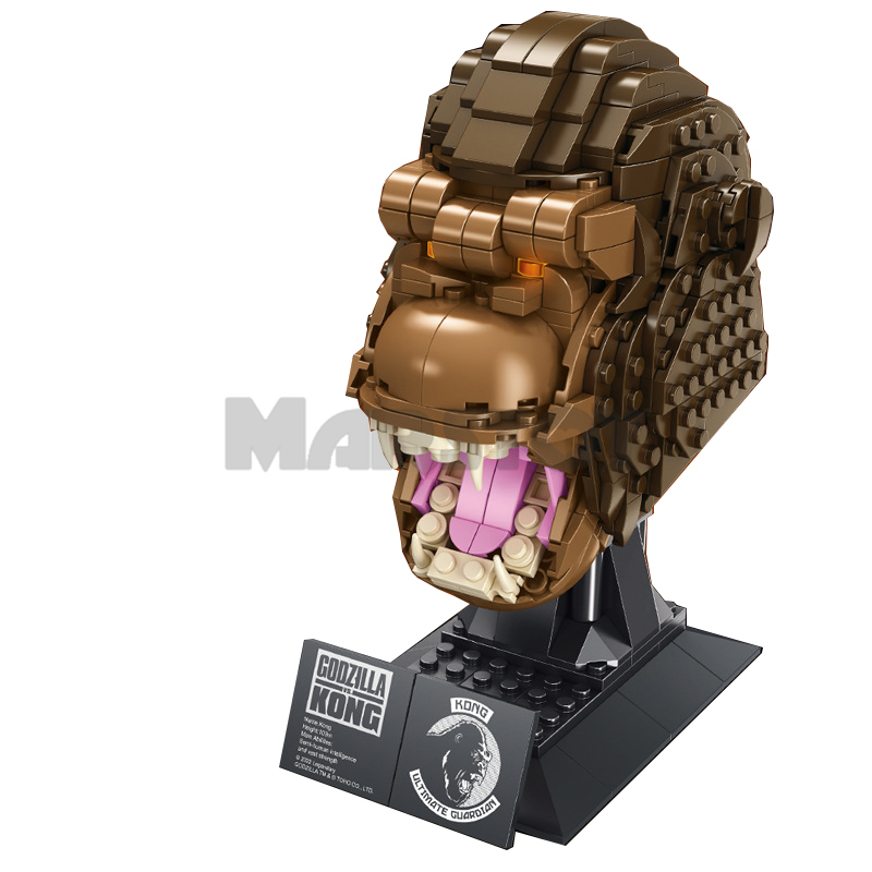 The King Kong Head Carving-marstoy