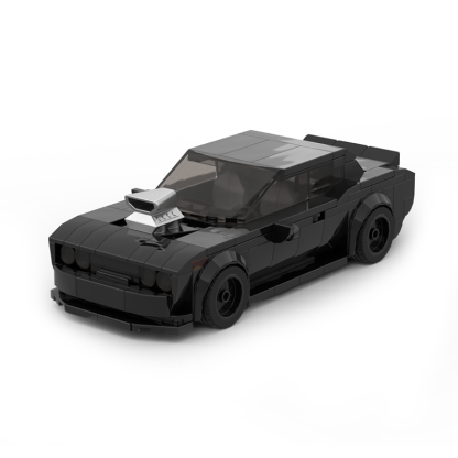 Moc The Dodge Challenger - Black-marstoy