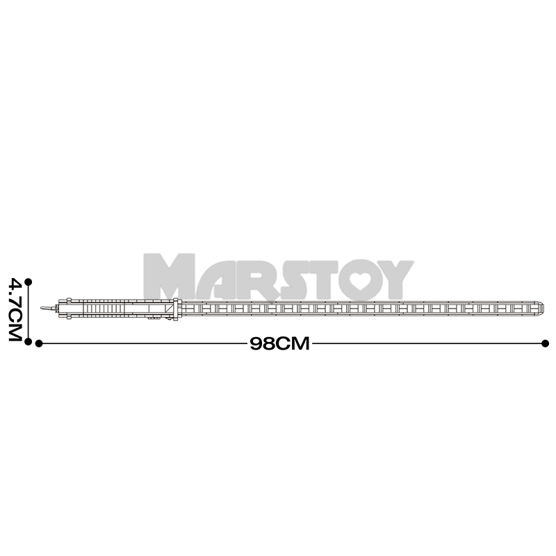 The Yellow Lightsaber-marstoy