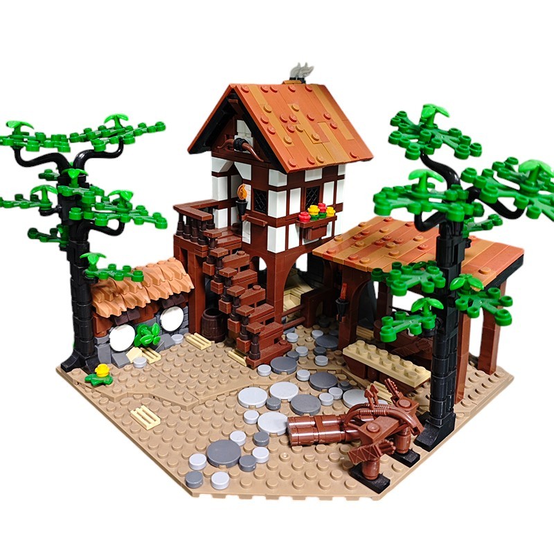 Moc The Lion Knights' Archery Range-marstoy