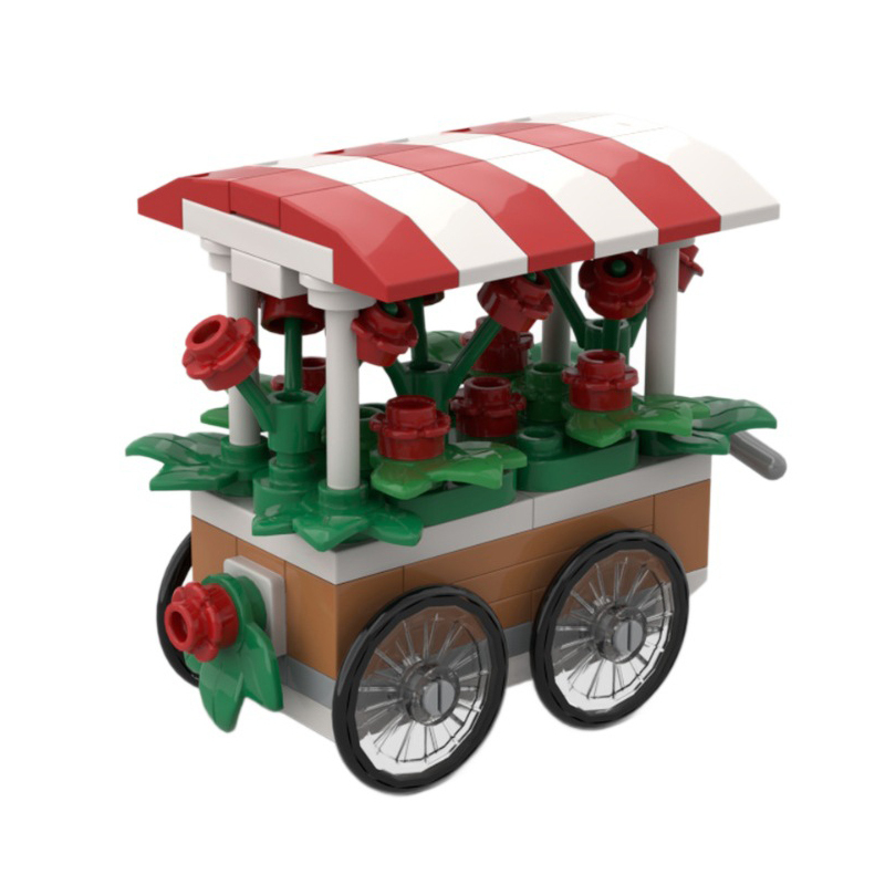 Moc The Poinsettia Cart-marstoy