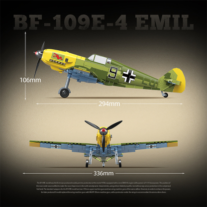 The Messerschmitt BF-109 E-4 Emil-marstoy