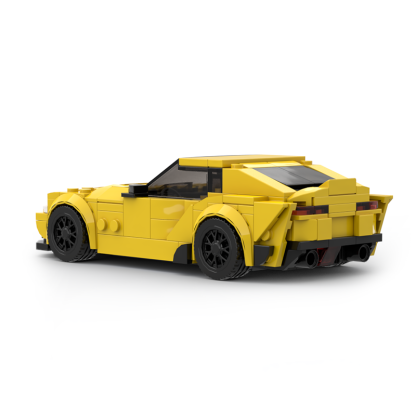 Moc The GR Supra - Yellow-marstoy