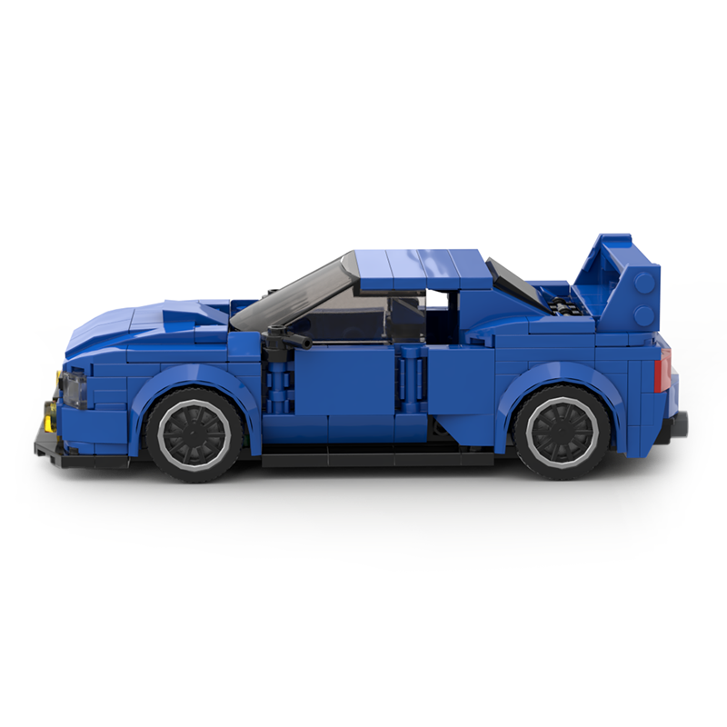 Moc The WRX Sti Saloon - Blue-marstoy