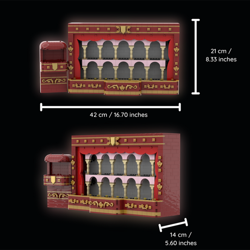 Moc The Muppets CMF - Minifigures Display-marstoy