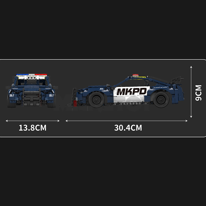 The Mustang Pull Back Car-marstoy