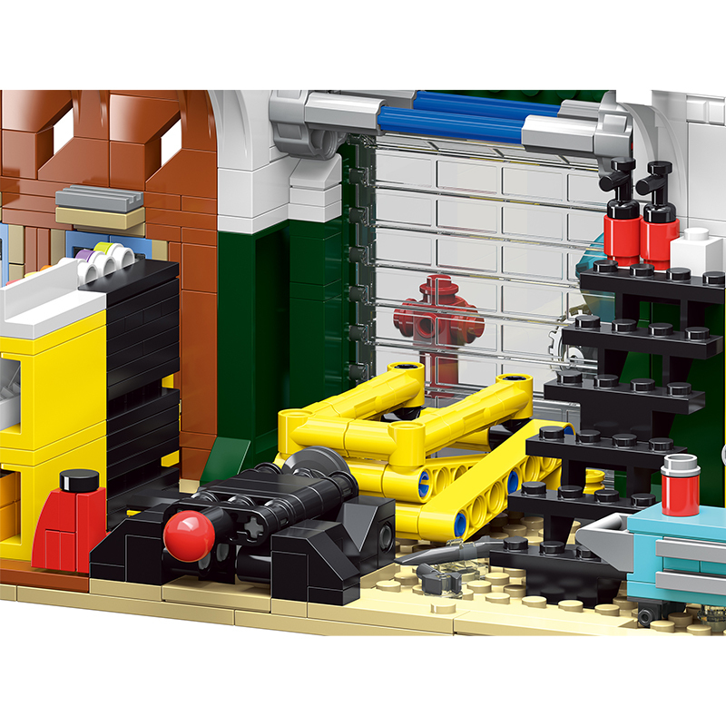 The Auto Repair Shop 2 in 1-marstoy