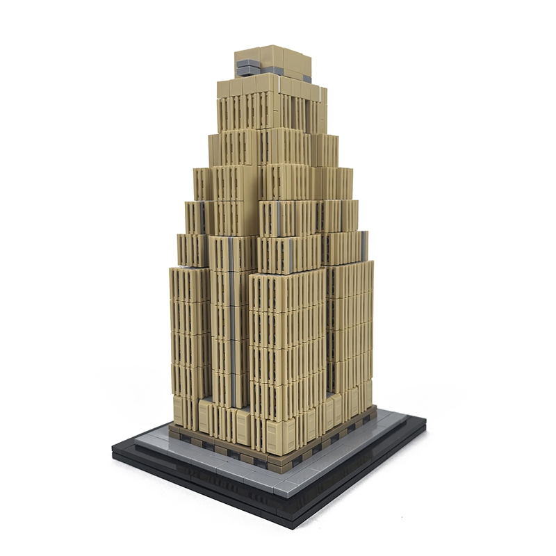 Moc The New Yorker (Wyndham Hotel) 1:800 Scale-marstoy