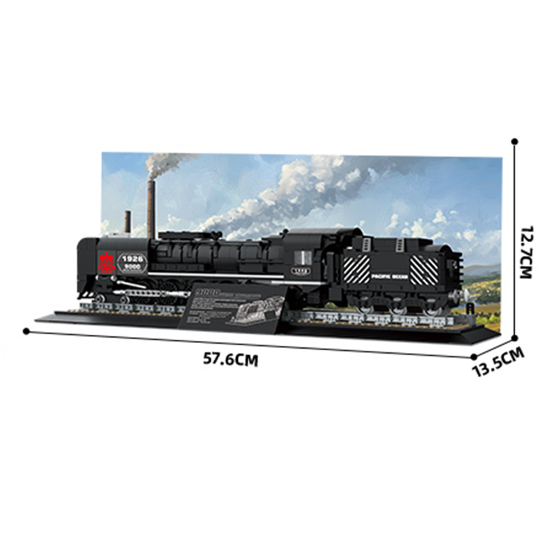 The American Pacific 9000 Steam Locomotive-marstoy