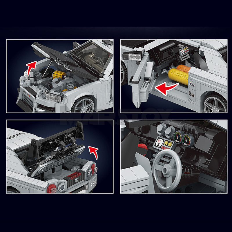 The Nissan Skyline GTR R34-marstoy