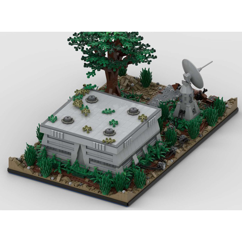 Moc The Imperial Scout Bunker Endor-marstoy