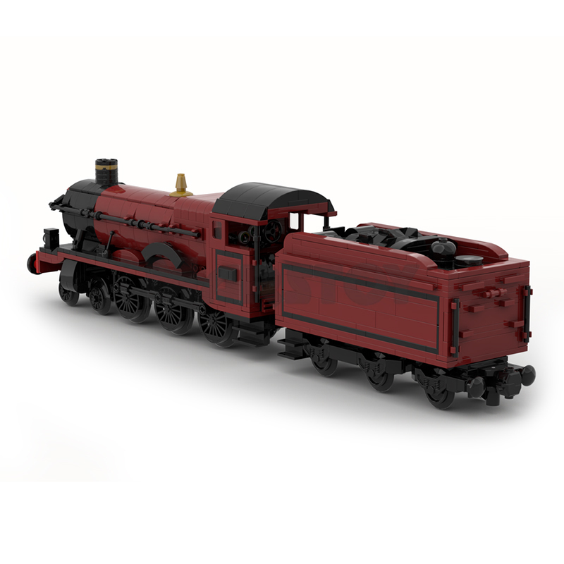 Moc The GWR Hall Class "Olton-Hall" Steam Locomotive (8w)-marstoy
