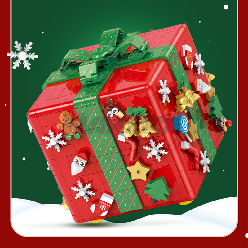 The Christmas Surprise Gift Block-marstoy