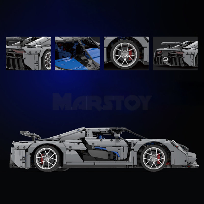 The Koenigsegg Regera Grey-marstoy