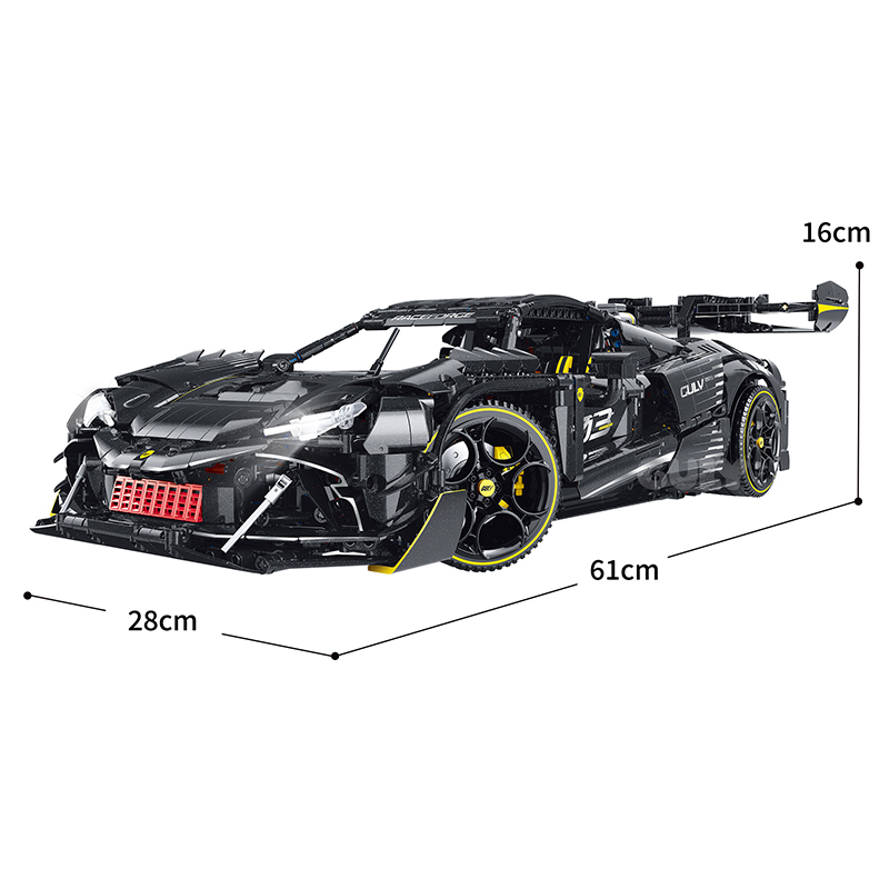 Ferrari 296 (Electroplating Limited Edition)-marstoy