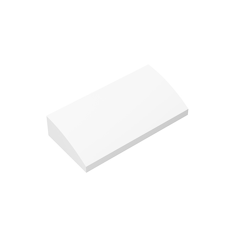 Slope Curved 2 x 4 x 2/3 with Bottom Tubes-marstoy