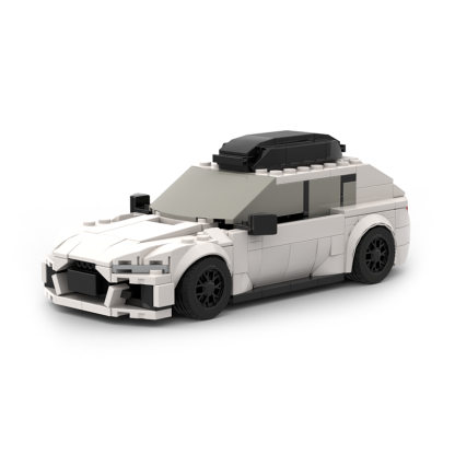 Moc The RS6 - White-marstoy