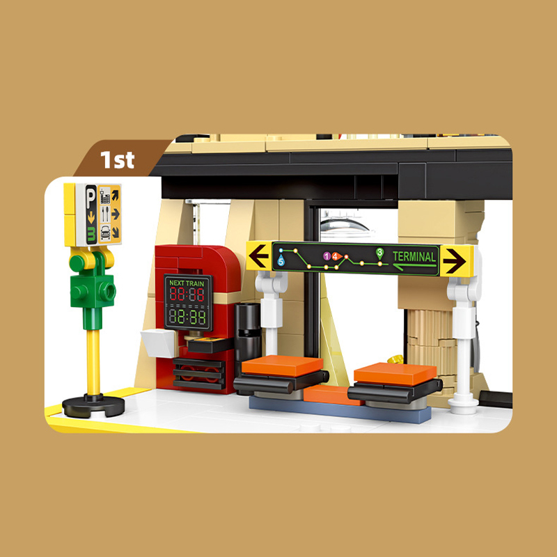 The European Style Railway Station-marstoy