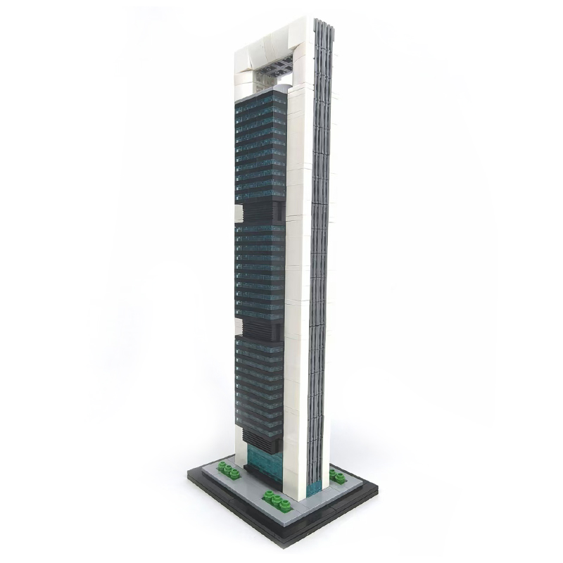 Moc The Torre Cepsa 1:800 Scale (Cepsa Tower)-marstoy