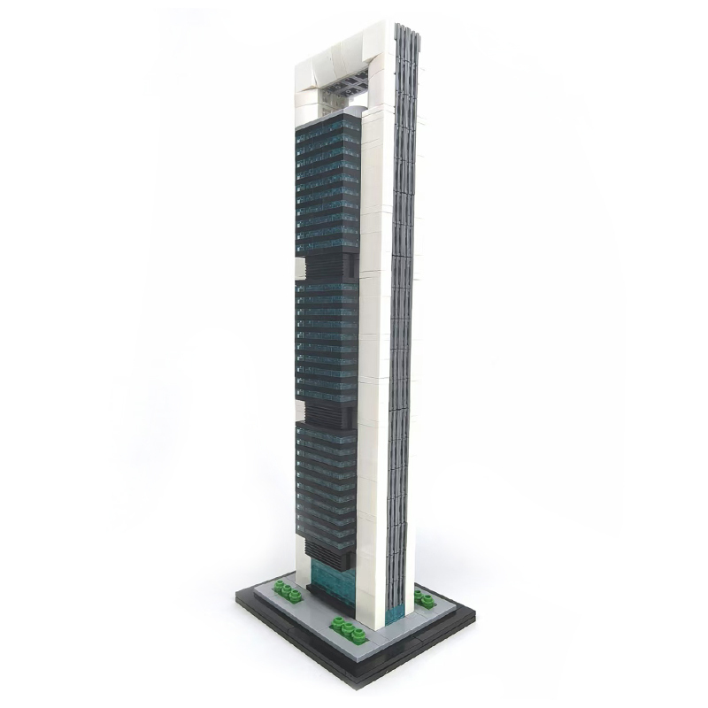 Moc The Torre Cepsa 1:800 Scale (Cepsa Tower)-marstoy