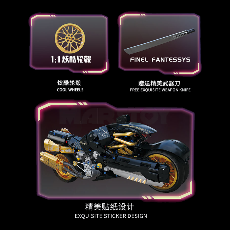 The Final Fantasy Fenrir-marstoy